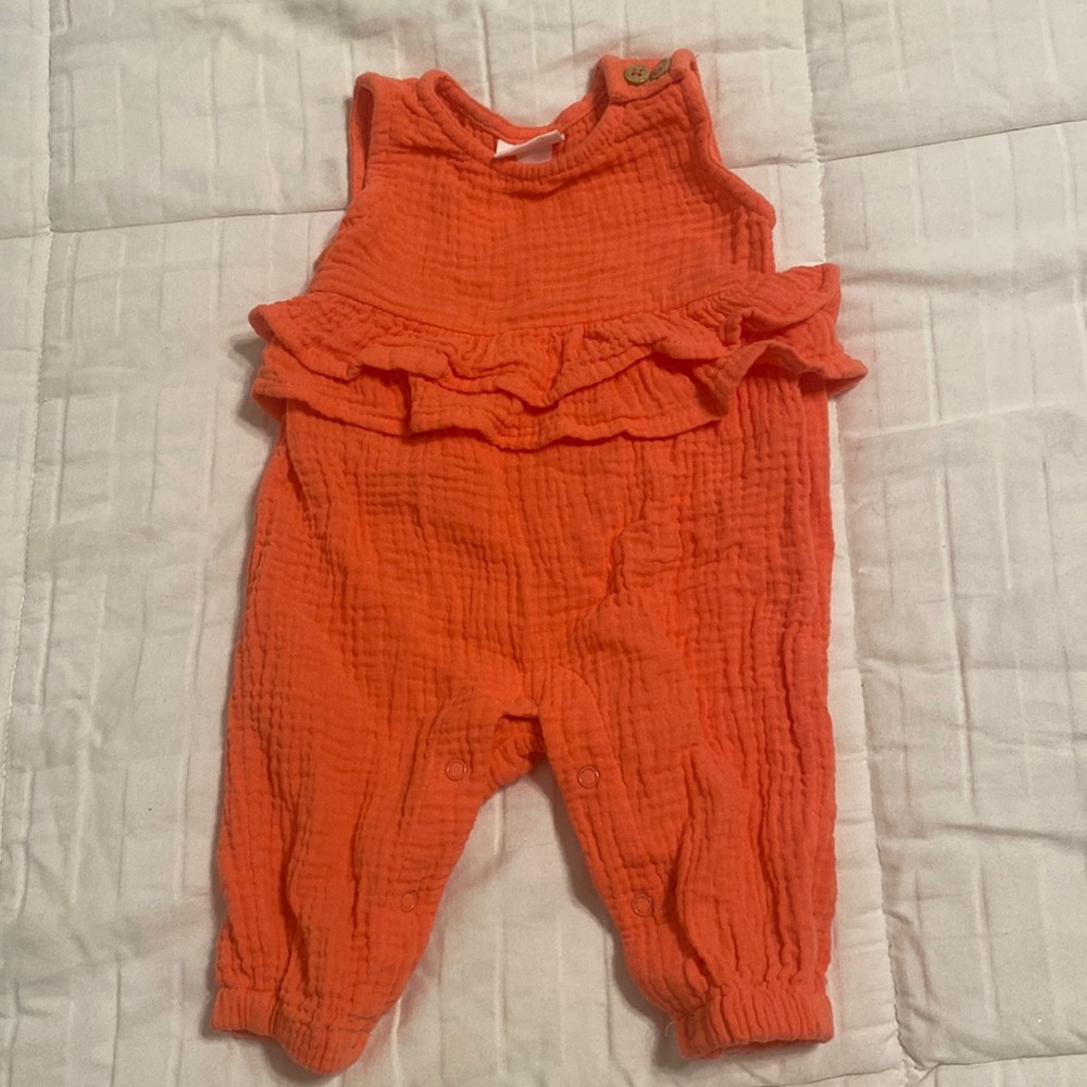 Cat & Jack muslin romper